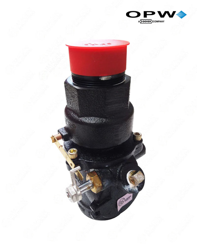 Valvula de corte 2" popet doble OPW macho