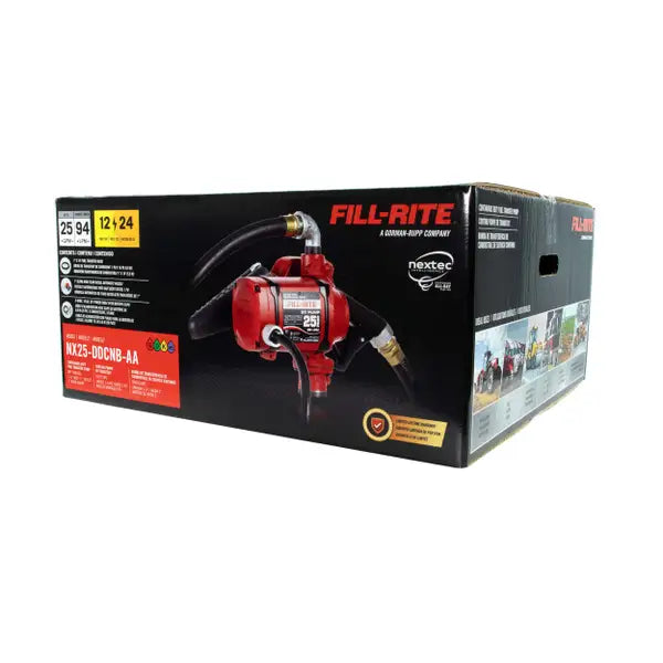 Bomba de transferencia de combustible de 12/24 V CA 25 GPM con boquilla