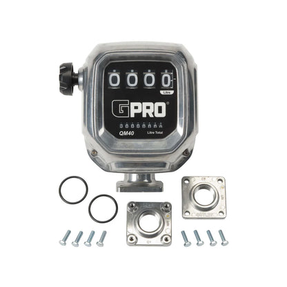 Medidor de combustible mecánico modular de 2 a 40 GPM Serie GPRO® QM40